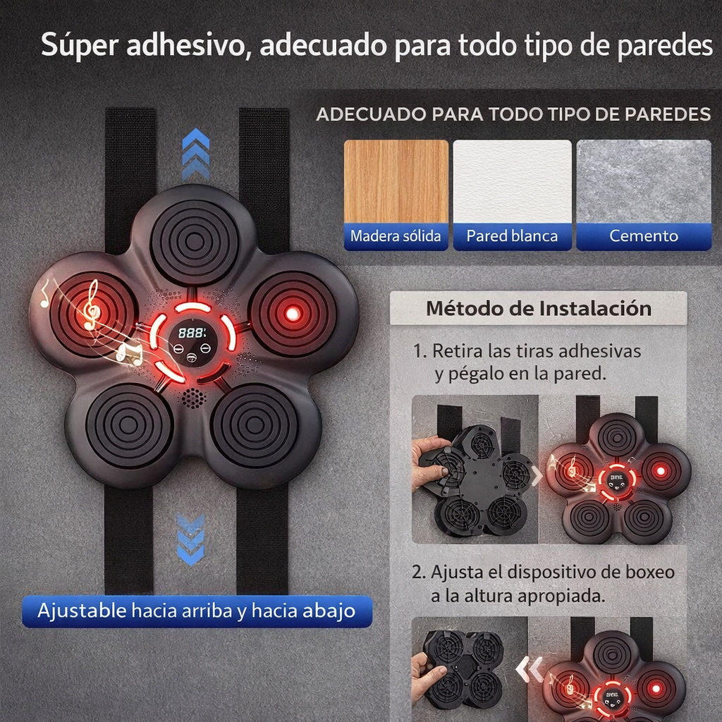 🥊 Máquina de Boxeo Musical Inteligente