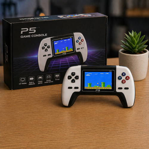 🎮🔥 Consola Retro Portátil P5: 520 Juegos Clásicos para Revivir la Niñez  👾✨🕹️