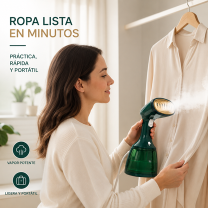 💨 Plancha de Vapor Portátil – Ropa Sin Arrugas en Minutos ✨