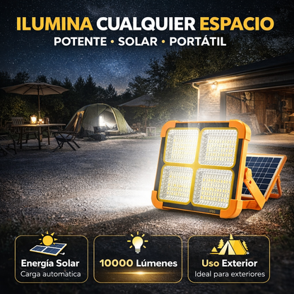 Ilumina cualquier espacio sin cables ni electricidad 💡☀️SOLARLUX PRO