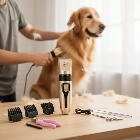✂️🐶 Kit Profesional de Peluquería para Mascotas Inalámbrico 🐾✨