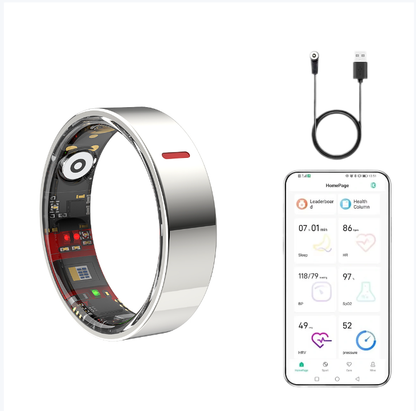 El anillo inteligente que monitorea tu salud las 24 horas 📣 Tecnología que cuida tu bienestar