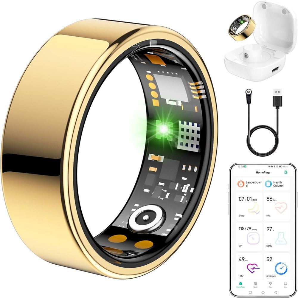 El anillo inteligente que monitorea tu salud las 24 horas 📣 Tecnología que cuida tu bienestar