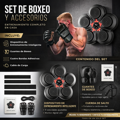 🥊 Máquina de Boxeo Musical Inteligente