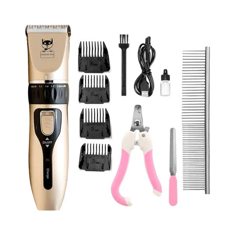 ✂️🐶 Kit Profesional de Peluquería para Mascotas Inalámbrico 🐾✨