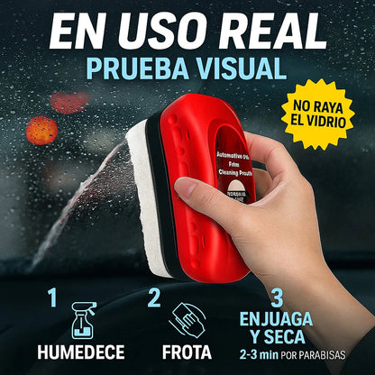 Cepillo Limpiador Antiempañante🧼 – Vidrios impecables en segundos ✨ Pack 3 x 1