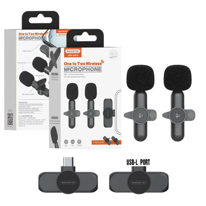 🔥 40%OFF 🔥🎤 Micrófonos de Solapa Inalámbricos USB-C | Audio Profesional en Segundos para tus Videos y Reuniones